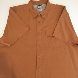 North Face Men's Modal Orange Short Sleeve XXL